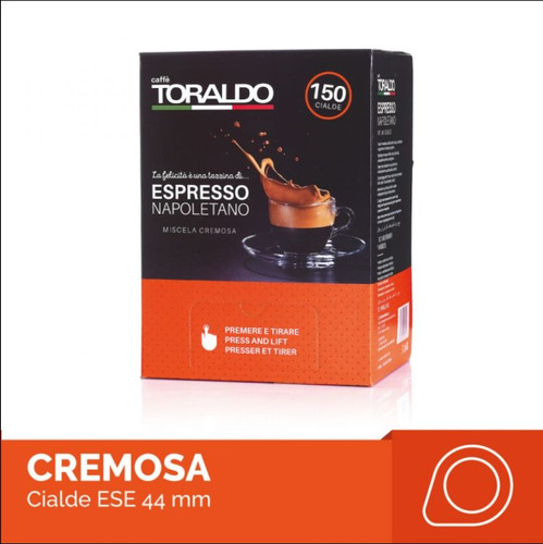  Capsulas Cialde Cafe Miscela Cremosa De 150 Und