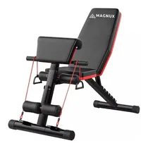 Comprar Banco Multifuncional Magnux Pesas Reclinable Predicador Multiposicion Graduable