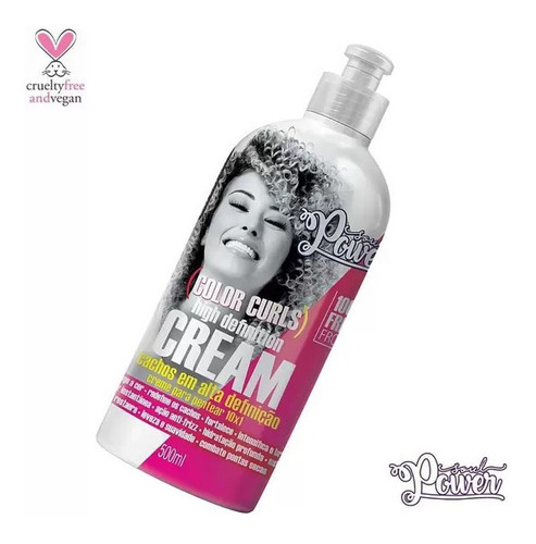 Creme Pentear Soul Power Curls High Definition Cream 500ml