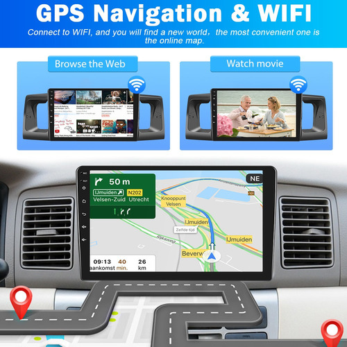 Autoestéreo Android 11 De 9in Para Toyota Corolla