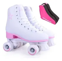Comprar Patín Artístico Bota Dura Patines Livianos Con Bolso Regalo