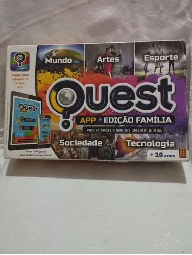 Jogo de Tabuleiro Quest Edicao Familia GROW 02140 – Starhouse Mega