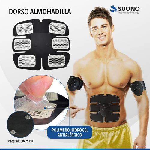 Imagen 7 de 10 de Estimulador Muscular Abdominales Brazos Piernas Abdomen
