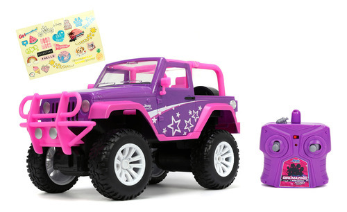 Girlmazing 1:16 Jeep Wrangler Rc Coche De Control Remoto Púr Color Validar descripción