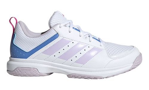 Tenis Training adidas Ligra 7 - Blanco-violeta