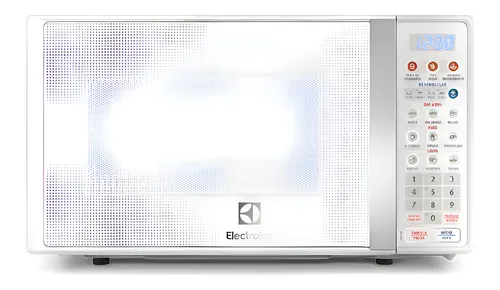 Micro-ondas Electrolux 20L Branco com Função Tira Odor e Desconge...