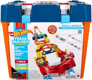 Hot Wheels Caja Track Builder Super Vertigo (gnj01)