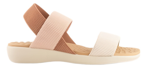 Zapato Abierto Ve2642963 Sin Tacon Bitono Logo Playa