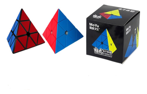 Cubo Magnético De La Pirámide De Meilong Más Vendido De Moyu