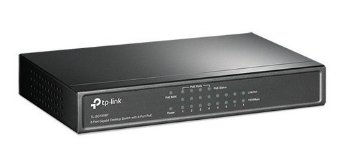 Imagen 5 de 7 de Switch De Escritorio 8 Puertos Gigabit 4p Poe Tl Sg1008p