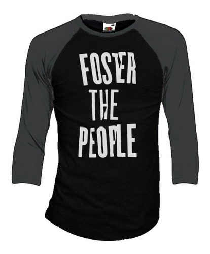 Playeras Foster The People Manga 3/4 Para Hombre Y Mujer