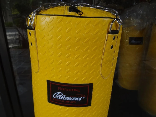 Imagen 3 de 4 de Costal Para Box De Uso Rudo Amarillo Grande Palomares Fpx