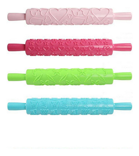 Para Rodillo De Plástico Antiadherente Para Fondant Portátil