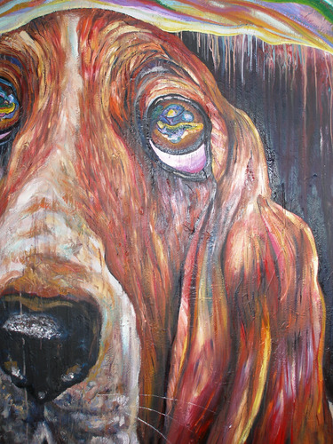 Dios Reencarna En Un Perro. La Rocca.arte Microconceptual.