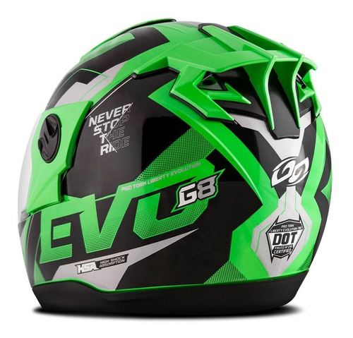 Capacete Moto Protork G8 Evo Promoção Esquenta Black Friday