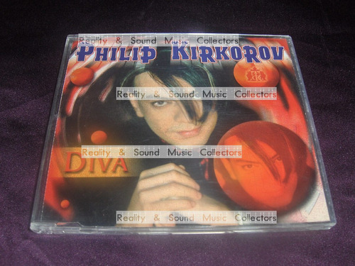 Philip Kirkorov Diva Remixes Cd Single 4 Tracks De Coleccion