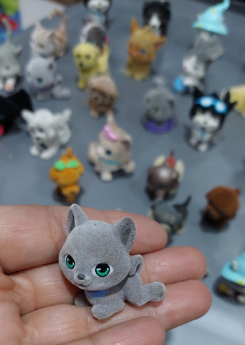 Lote De 40 Miniaturas Aterciopeladas De Pets (Usado)