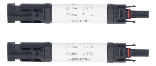 Juego De Conectores Solares Fotovoltaicos 2s Ip68 A Prueba D