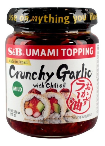 Umami Topping Crunchy Garlic 110 Gr Producto De Japón