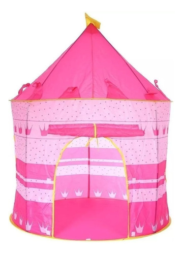 Carpa Castillo Infantil Niños Y Niñas Azul O Rosado