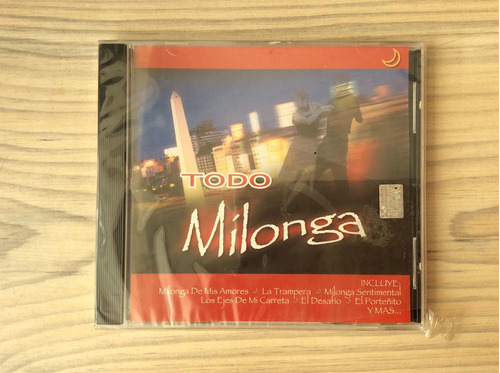 Cd Todo Milonga - Varios Intérpretes (ed. Chile, 2004)