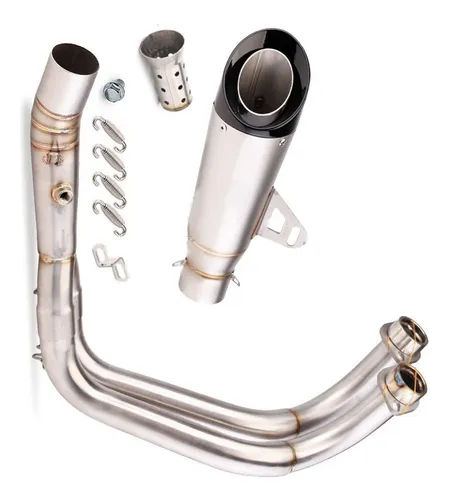 Sistema De Escape Completo Sc Para Yamaha Mt-07 Fz-07 Mt07