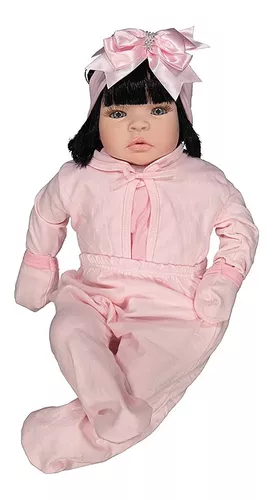 Boneca Reborn Barata Girafinha Enxoval Completo Fala e Chora - Cegonha  Reborn Dolls - Bonecas - Magazine Luiza