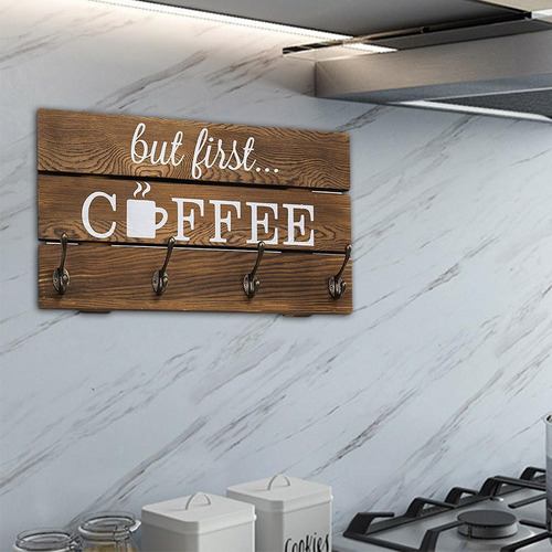 Accesorios De Madera Para Soporte De Taza De Café