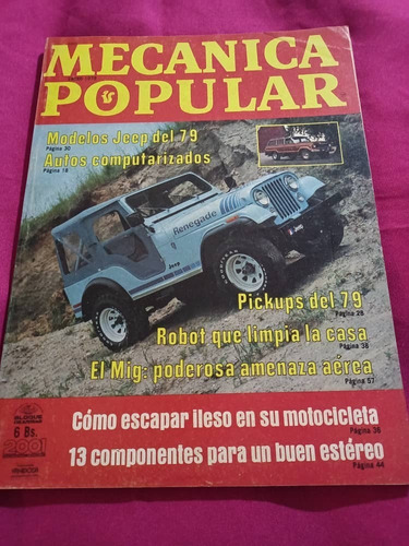 Revista : Mecanica Popular  1979 Enero  Vol 32 N* 1