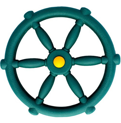 Jungle Gym Kingdom Pirate Ships Wheel - Verde