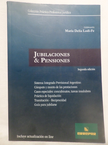 Jubilaciones Y Pensiones,2010, Errepar