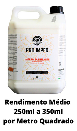 Impermeabilizante De Tecidos Pro Imper Base Água 5l Easytech