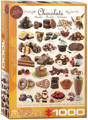 Rompecabezas Eurographics Chocolate 1000 Piezas