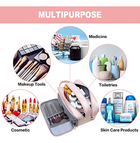 Neceser Resistente Al Agua Para Mujer Neceser De Maquillaje