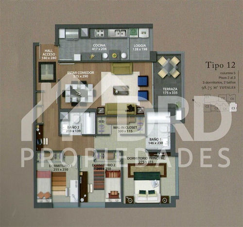 Imagen 17 de 30 de Depto Venta 3 Dormitorios Almagro C/home Office Remodelado