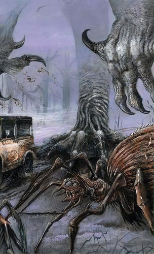 It Came From The Mist : Mist Creature Art By Glenn Chadbourne, De Stephen King. Editorial Overlook Connection Press, Tapa Dura En Inglés