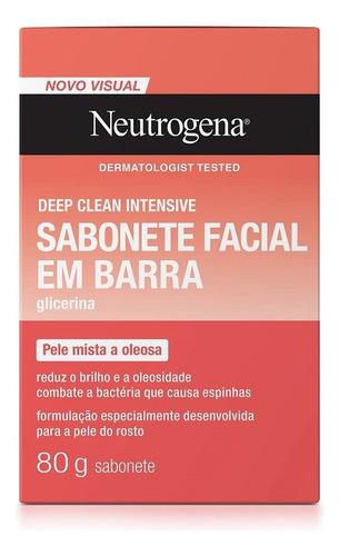 Jabón Facial En Barra Neurógena 80 G