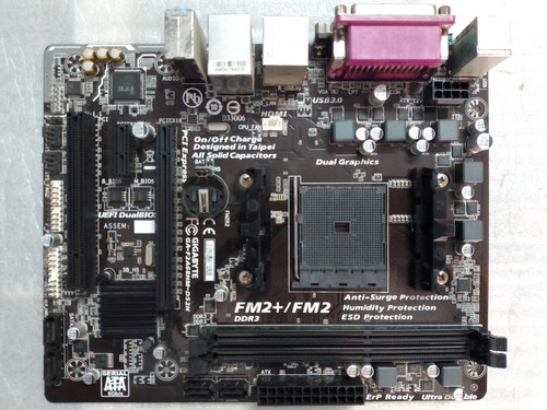 Placa Socket Fm2+ Ga-f2a68hm-ds2h Gigabyte ---- A10/a8/a6/a4 (Usado)