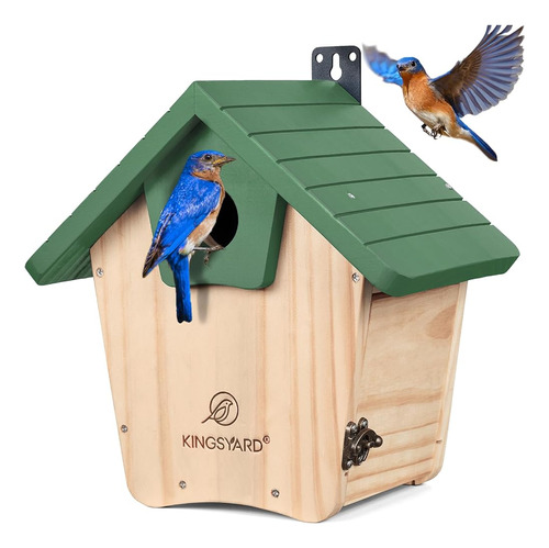 Casa De Madera De Pájaros Azules De Kingsyard, Casa De Pájar