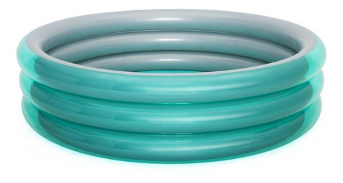 Alberca Inflable 3 Anillos Bestway 201x53 Cm Mod 51043 Color Azul