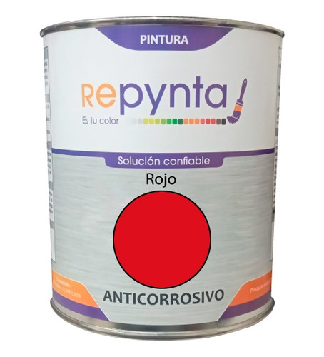 Anticorrosivo Rojo Cuarto Galon Repynta