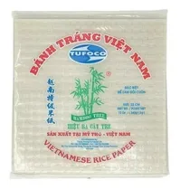 Comprar Rice Paper Papel Arroz Cuadrado 22cm Caja 44 Paquetes 340 Gr