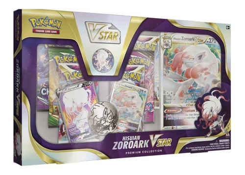 Pokémon Tcg: Hisuian Zoroark Vstar Premium Collection - Urza