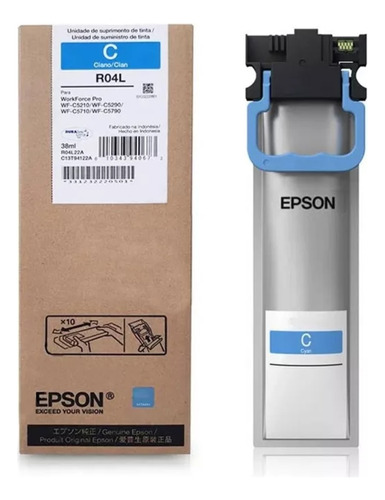 Tinta Epson R04l T941 Azul Workforce 5790 C5790 /  C5290