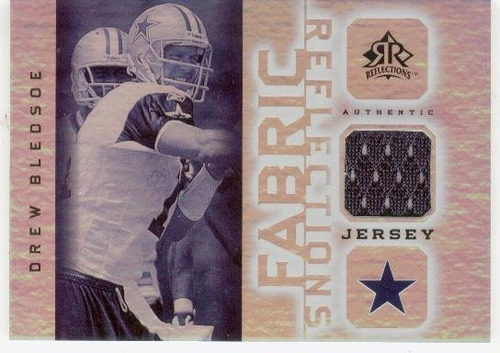 2005 Reflections Fabric Jersey Drew Bledsoe Dallas Cowboys