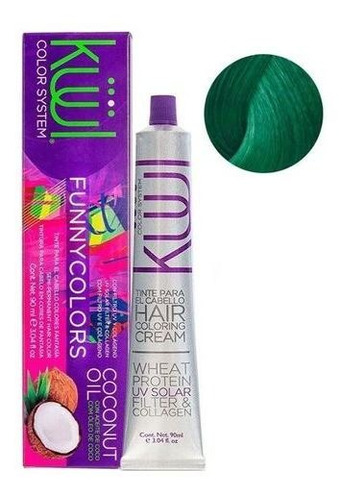 Tinte Kuul Color Fantasia Funny Verde 90ml