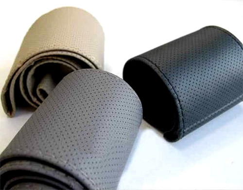 Imagen 5 de 9 de Cubre Volante Cuero Cocido Funda Premium Importado