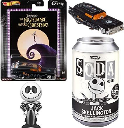 Caddy Jack Skellington Figura Pesadilla Antes De Navidad