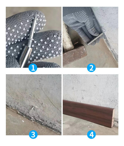 Unhas De Cimento De Duas Cabeças Com Ferramenta De Manga