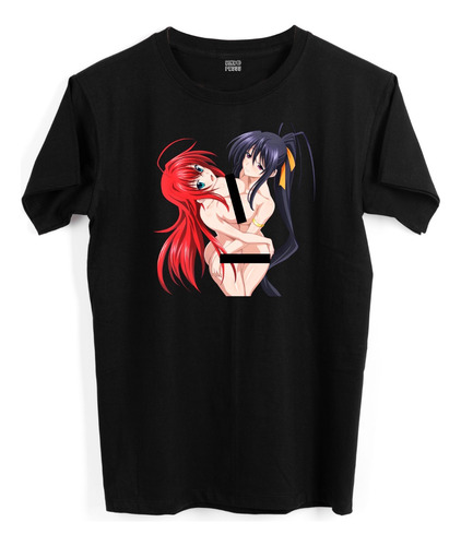 Playera Hombre Hentai Rias Gremory Y Akeno Himejima 994